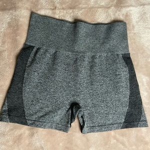 Victoria’s Secret PINK seamless heather gray shorts